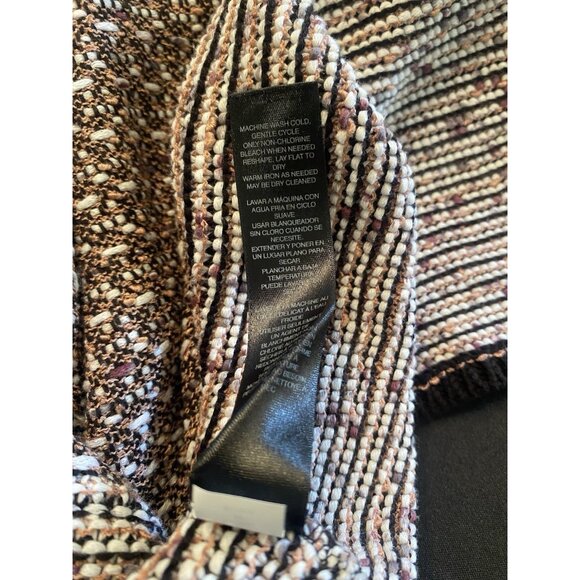 White House Black Market Multicolor Cardigan Sweater SZ XSP Waterfall Office - Picture 7 of 7